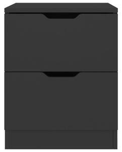 Noční stolky Joplin - 2 ks - 40x40x50 cm | černé