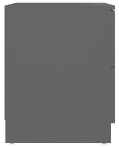 Noční stolky Joplin - 2 ks - 40x40x50 cm | šedé