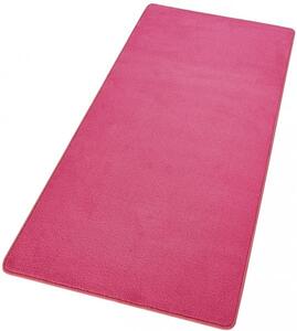 Hanse Home, Jednobarevní kusovy koberec Fancy 103011 Pink | Růžová Typ: 80x200 cm