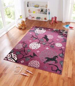 Zala Living - Hanse Home koberce Dětský kusový koberec Bambini 102794 Einhorn 140x200 cm - 140x200 cm