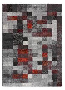 Červeno-šedý koberec 200x290 cm Fusion – Universal