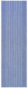 BĚHOUN NA STŮL, 45/150 cm, modrá, bílá Novel - Prostírání na stůl