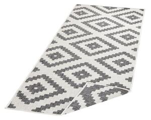 NORTHRUGS - Hanse Home koberce Kusový koberec Twin-Wendeteppiche 103132 grau creme ROZMĚR: 240x340