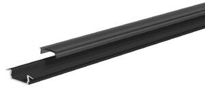 EVN APFLAT3 hliníkový profil 200cm T profil, černá