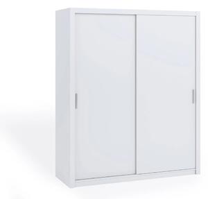 Skříň s posuvnými dveřmi 180 BRYAN - bílá