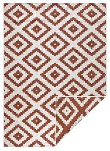 NORTHRUGS - Hanse Home koberce Kusový koberec Twin-Wendeteppiche 103130 terra creme ROZMĚR: 80x350