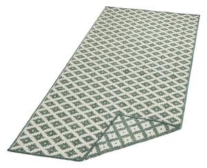 NORTHRUGS - Hanse Home koberce Kusový koberec Twin-Wendeteppiche 103125 grün creme ROZMĚR: 80x150