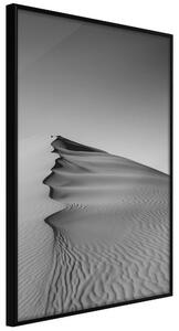 Artgeist Wave of Sand Velikosti (šířkaxvýška): 20x30, Finální vzhled: Černý rám s paspartou