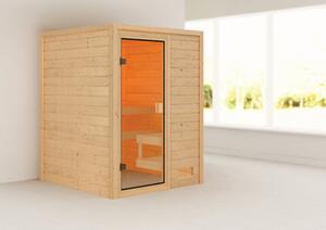 Interiérová finská sauna 145 x 145 cm Dekorhome