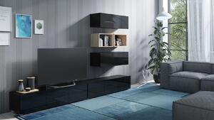 TV stolek CONNOR - černý