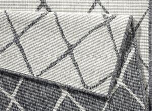 NORTHRUGS - Hanse Home koberce Kusový koberec Twin-Wendeteppiche 103118 grau creme ROZMĚR: 120x170