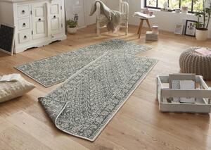 NORTHRUGS - Hanse Home koberce Kusový koberec Twin-Wendeteppiche 103115 grün creme – na ven i na doma - 160x230 cm