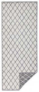 NORTHRUGS - Hanse Home, Kusový koberec Twin-Wendeteppiche 103118 grau creme | šedá Typ: 80x250 cm