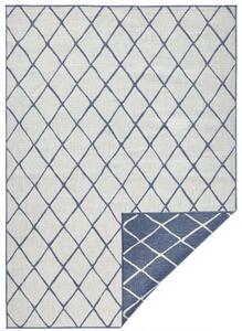 NORTHRUGS - Hanse Home koberce Kusový koberec Twin-Wendeteppiche 103119 blau creme ROZMĚR: 80x150