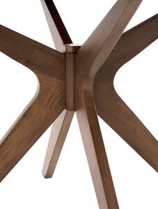 Kulatý stůl lecra Ø 120 cm ořechový