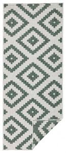 NORTHRUGS - Hanse Home koberce Kusový koberec Twin-Wendeteppiche 103131 grün creme ROZMĚR: 240x340