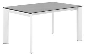 MUZZA Rozkládací stůl sallie 140 (200) x 90 cm šedo-bílý