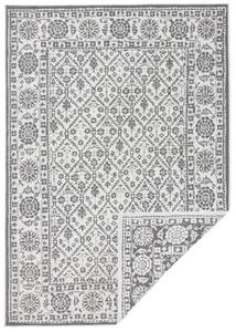 NORTHRUGS - Hanse Home koberce Kusový koberec Twin-Wendeteppiche 103116 grau creme – na ven i na doma - 120x170 cm