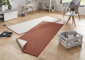 NORTHRUGS - Hanse Home koberce Kusový koberec Twin-Wendeteppiche 103098 terra creme – na ven i na doma - 80x150 cm