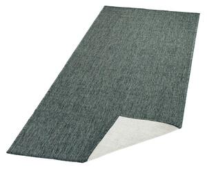 NORTHRUGS - Hanse Home, Kusový koberec Twin-Wendeteppiche 103095 grün creme | zelená Typ: 80x350 cm