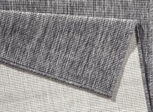 NORTHRUGS - Hanse Home koberce Kusový koberec Twin-Wendeteppiche 103097 grau creme – na ven i na doma - 120x170 cm