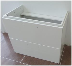 Cersanit Melar, umyvadlová skříňka 80cm, bílá, S614-011