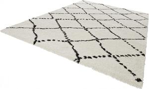 Mint Rugs - Hanse Home, Kusový koberec Allure 102753 creme schwarz | bílá Typ: 160x230 cm