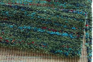 Mint Rugs - Hanse Home, Kusový koberec Nomadic 102689 Meliert Grün | zelená Typ: 120x170 cm