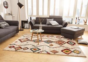 Mint Rugs - Hanse Home, Kusový koberec Nomadic 102693 Geometric Creme | vícebarevná Typ: 80x150 cm