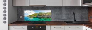 Panel do kuchyně Modrá laguna pl-pksh-125x50-f-90231572
