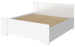 Manželská postel 160x200 CORTLAND - dub zlatý