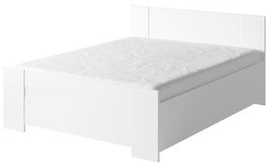 Manželská postel 160x200 CORTLAND - bílá