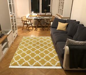 Mint Rugs - Hanse Home koberce Kusový koberec Desiré 103325 Gold Creme - 80x200 cm