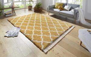 Mint Rugs - Hanse Home koberce Kusový koberec Desiré 103325 Gold Creme - 80x200 cm