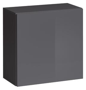 Stěna do obývacího pokoje RIONATA 5 - grafit / černá