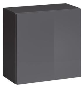 Stěna do obývacího pokoje RIONATA 15 - grafit / černá