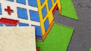 Associated Weavers koberce Dětský metrážový koberec Big City 97 - Bez obšití cm