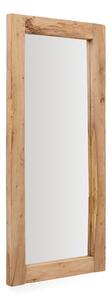 Nástěnné zrcadlo s dřevěným rámem 80x180 cm Maden – Kave Home