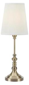 Markslöjd 108970 - Stolní lampa NOBLE 1xE14/40W/230V 66 cm bílá/mosaz