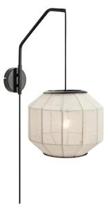 Markslöjd 108957 - Nástěnná lampa ASUKA 1xE27/60W/230V len/černá