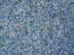 Spoltex koberce Liberec AKCE: 80x400 cm Metrážový koberec Rambo 77 modrý, zátěžový - Bez obšití cm