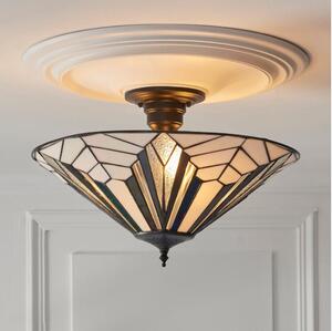 Endon 111895 - Přisazený lustr Tiffany ASTORIA 3xE27/10W/230V pr. 48 cm