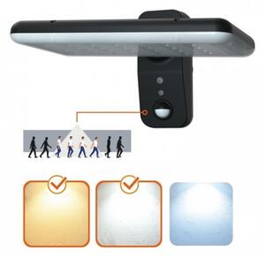 LED Solární nástěnné svítidlo PHOENIX LED/15W/3,2V 3000/4000K IP65 6000 mAh