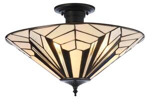 Endon 111895 - Přisazený lustr Tiffany ASTORIA 3xE27/10W/230V pr. 48 cm