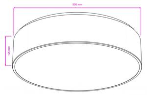 BRILAGI - Stropní svítidlo POOL 4xE27/15W/230V pr. 50 cm IP54 bílá