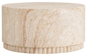 -25 % Dny MOMENTI– Nordic Living Béžový cementový zahradní stolek Bono ø 75 cm