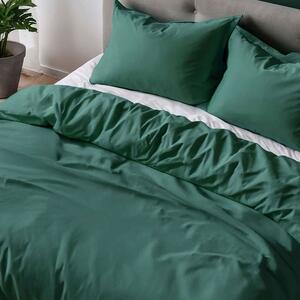 DARRÉ Bavlněné povlečení Jednobarevné perkálové - malachite 2 Velikost: 140 x 220 + 70 x 90