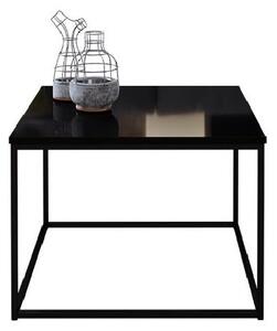 Konferenční stolek THADEN 1 - černý / lesklý černý
