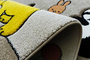 Berfin Dywany Dětský kusový koberec Smart Kids 22310 Beige - 120x180 cm
