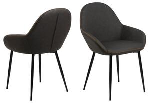 Actona Designová židle Candis šedá